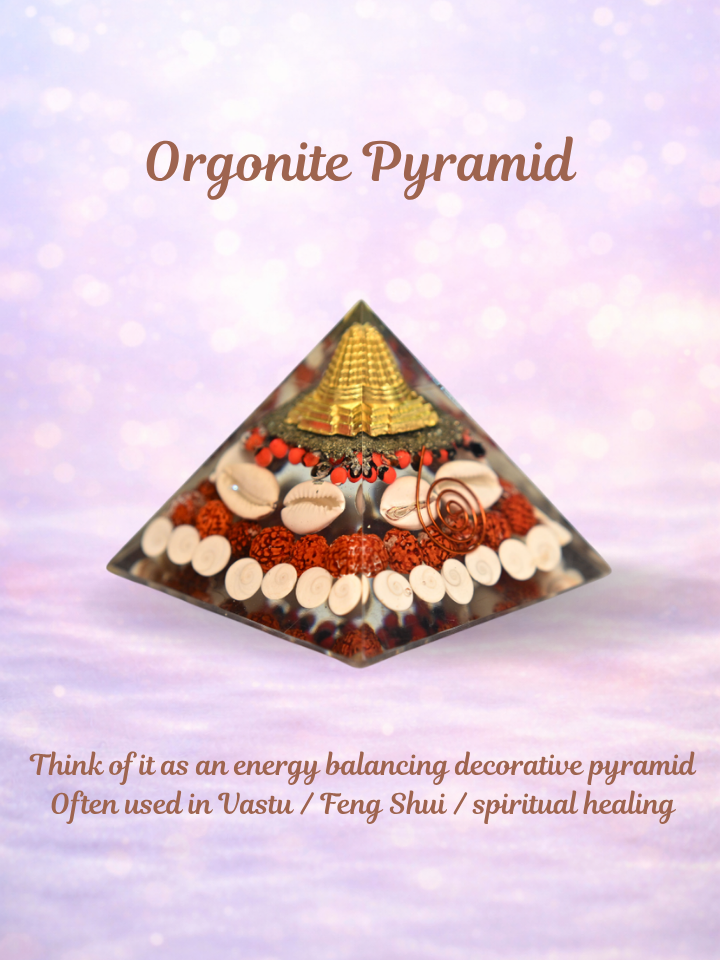 Seven Chakra Orgone Energy Pyramid